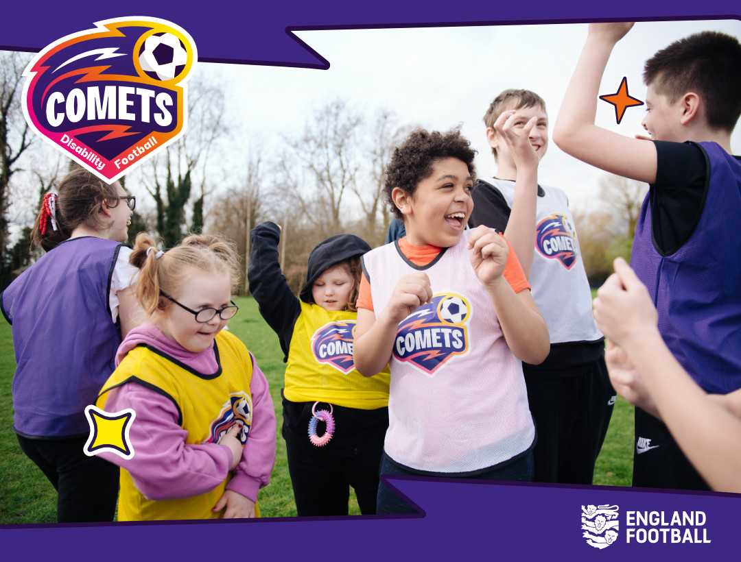 FA Comets pan-disability football at Cringleford Junior Football Club